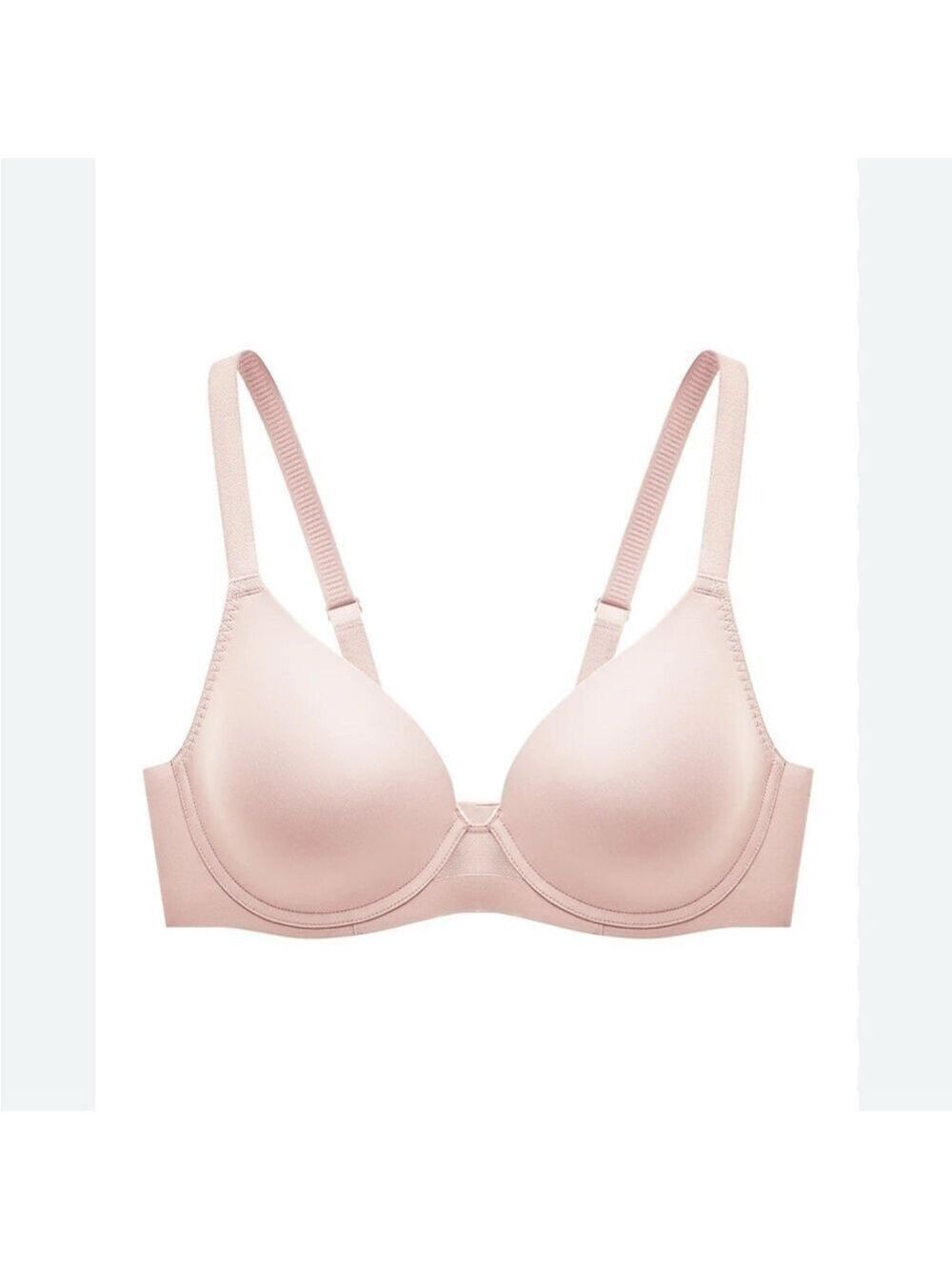 Understance Mesh Contour FlexWire Plunge Bra NWT powder pink 38B